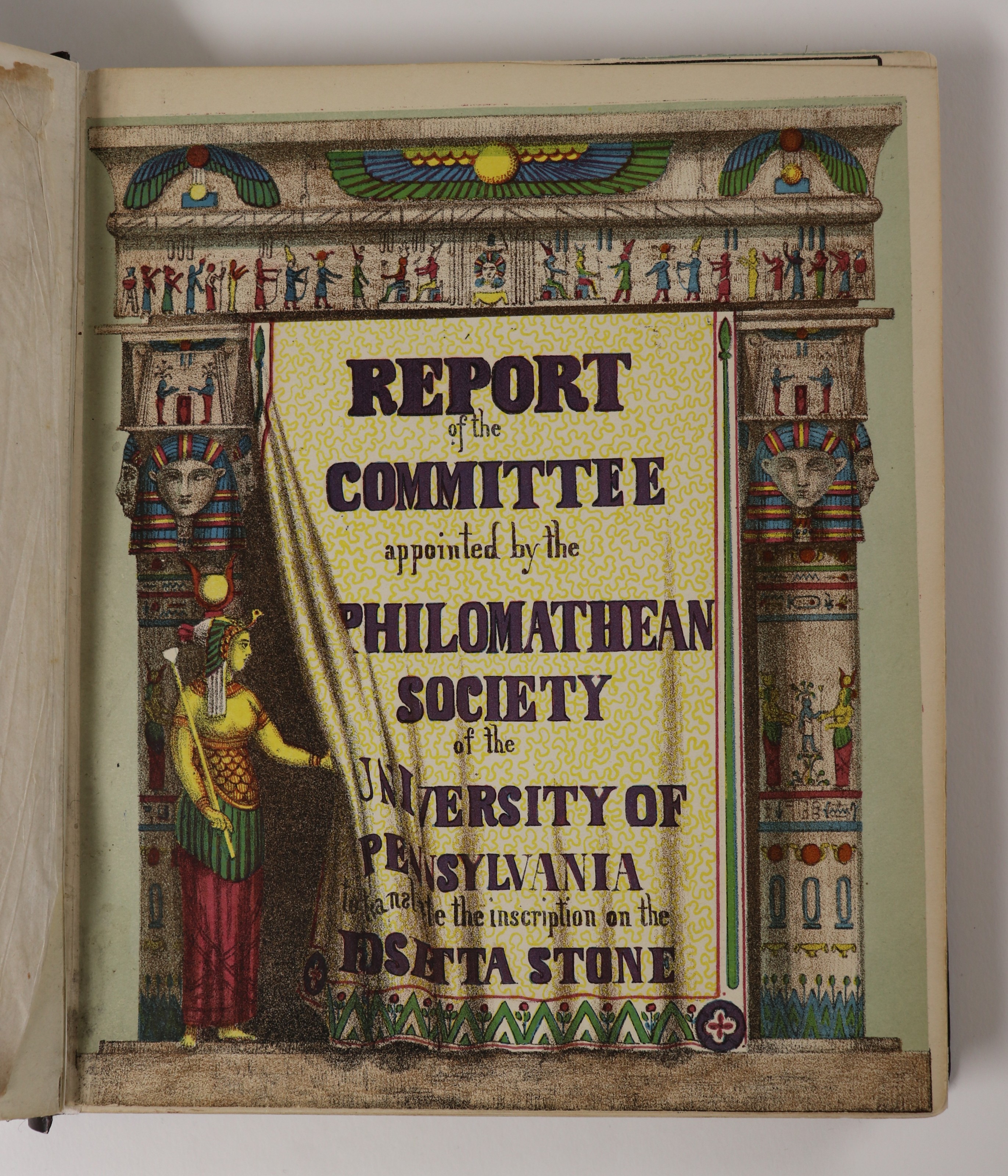 C086 chromolithographic first-edition title page