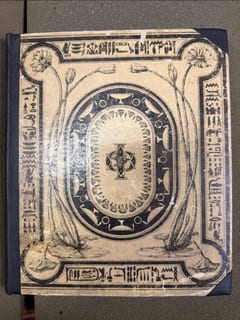 C079 University Club of New York original cream front board thumbnail