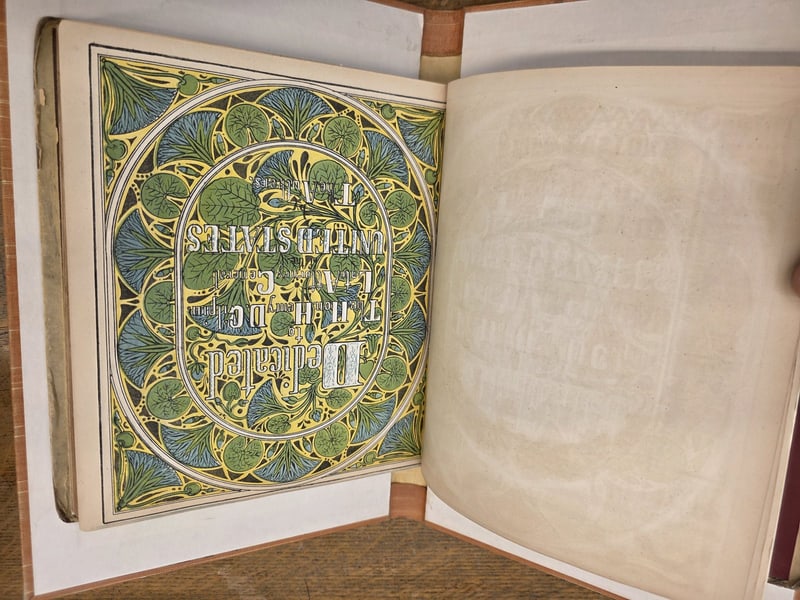 C050 Brooklyn Museum copy illuminated dedication leaf