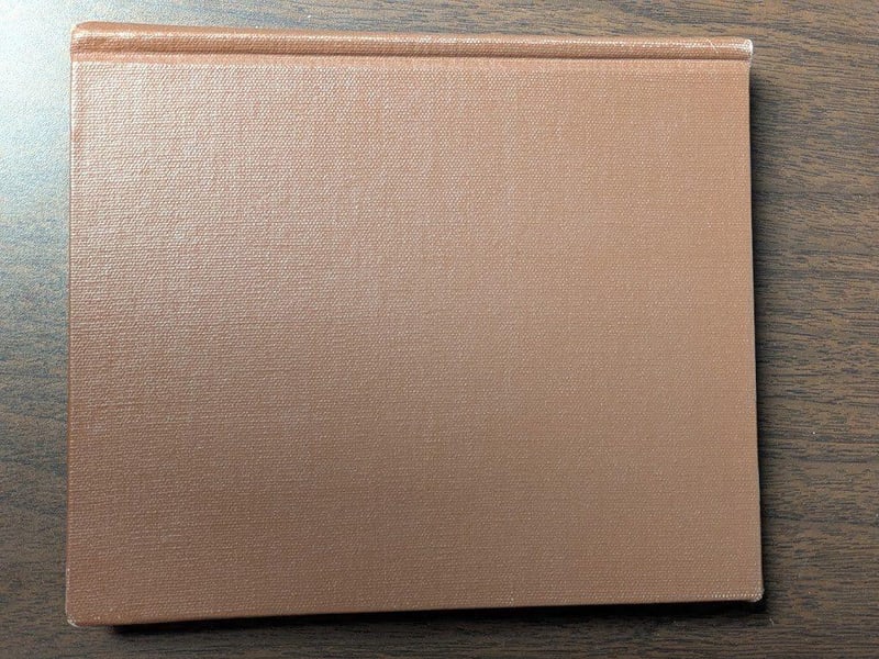 C066 later tan cloth institutional back cover