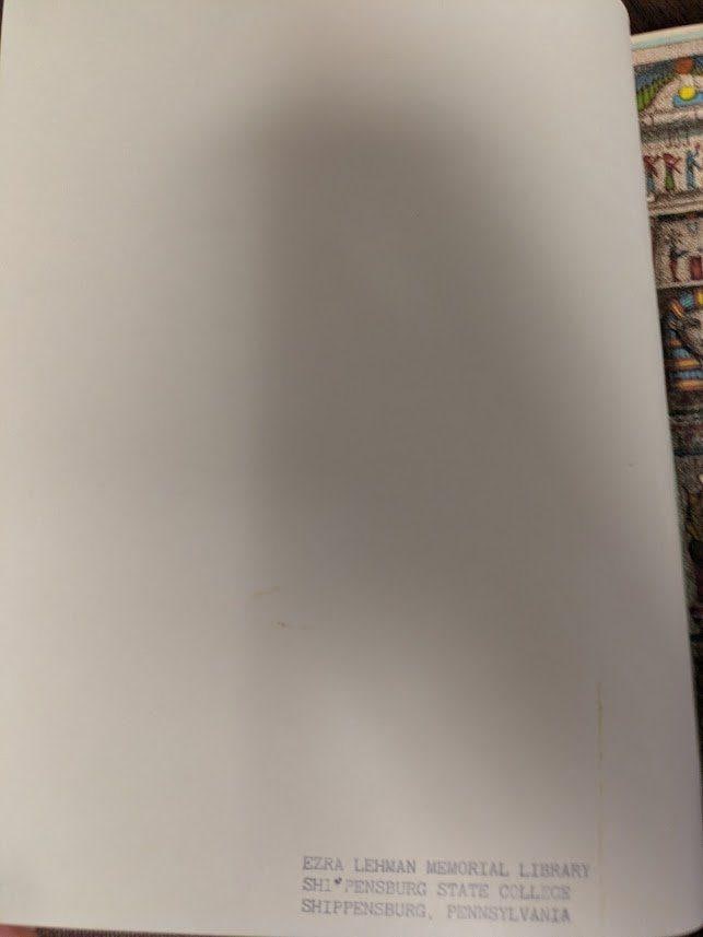C066 Shippensburg State College ownership stamp