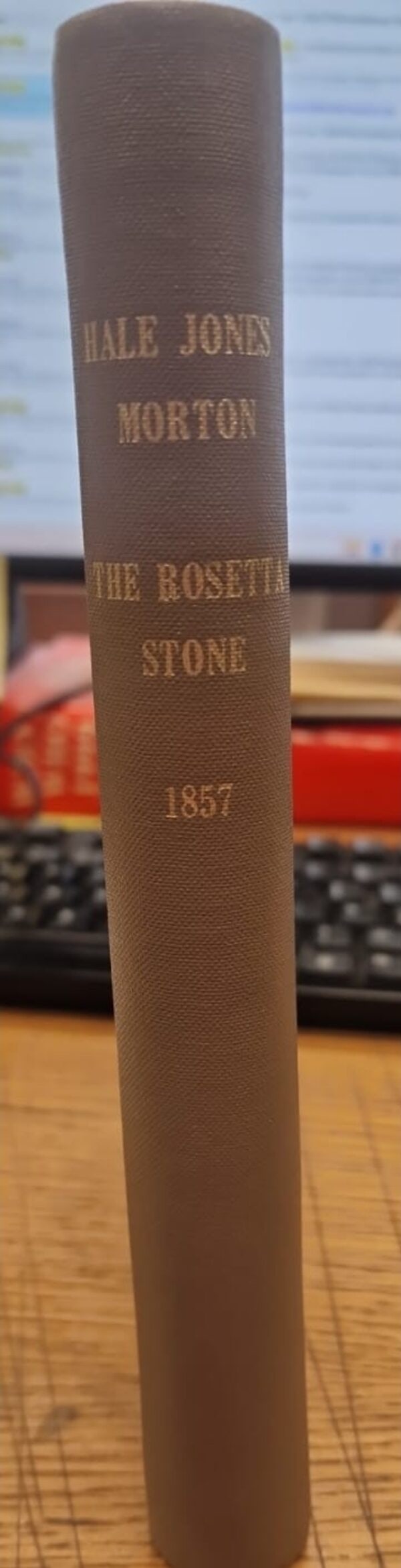 C083 gilt-lettered cloth spine with misdated 1857 imprint