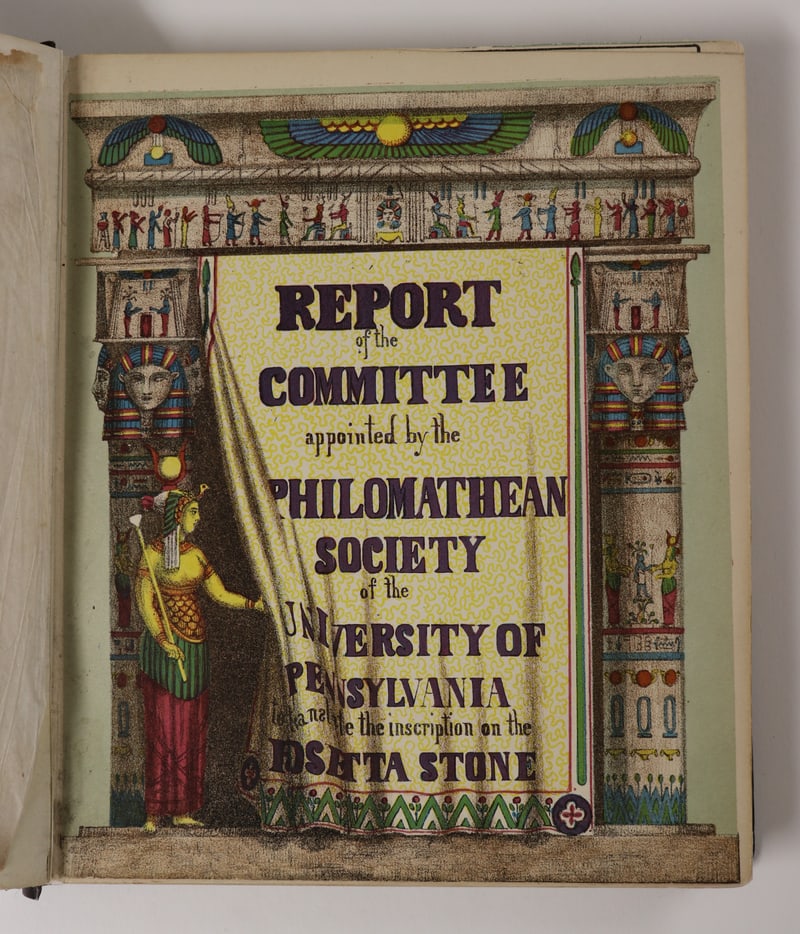 C086 chromolithographic first-edition title page