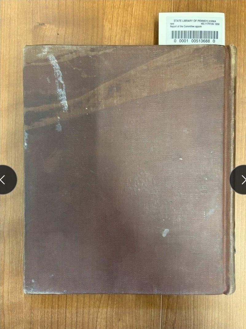 C026 Rear board with State Library barcode