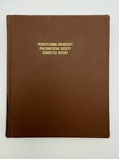 C068 later full brown buckram Texas Tech institutional binding